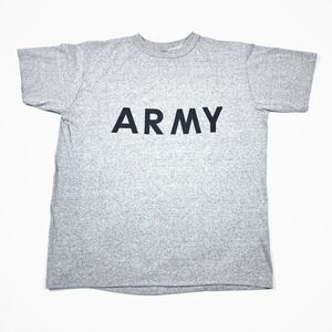 Unicor Military PT Heather Gray Army Training T Shirt Gorpcore Streetwear Medium